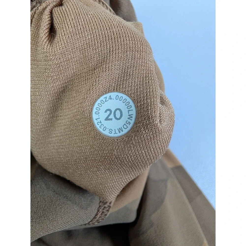 Lululemon Pants Women Plus 20 Brown Cameo Wunder Train Tight Activewear Leggings